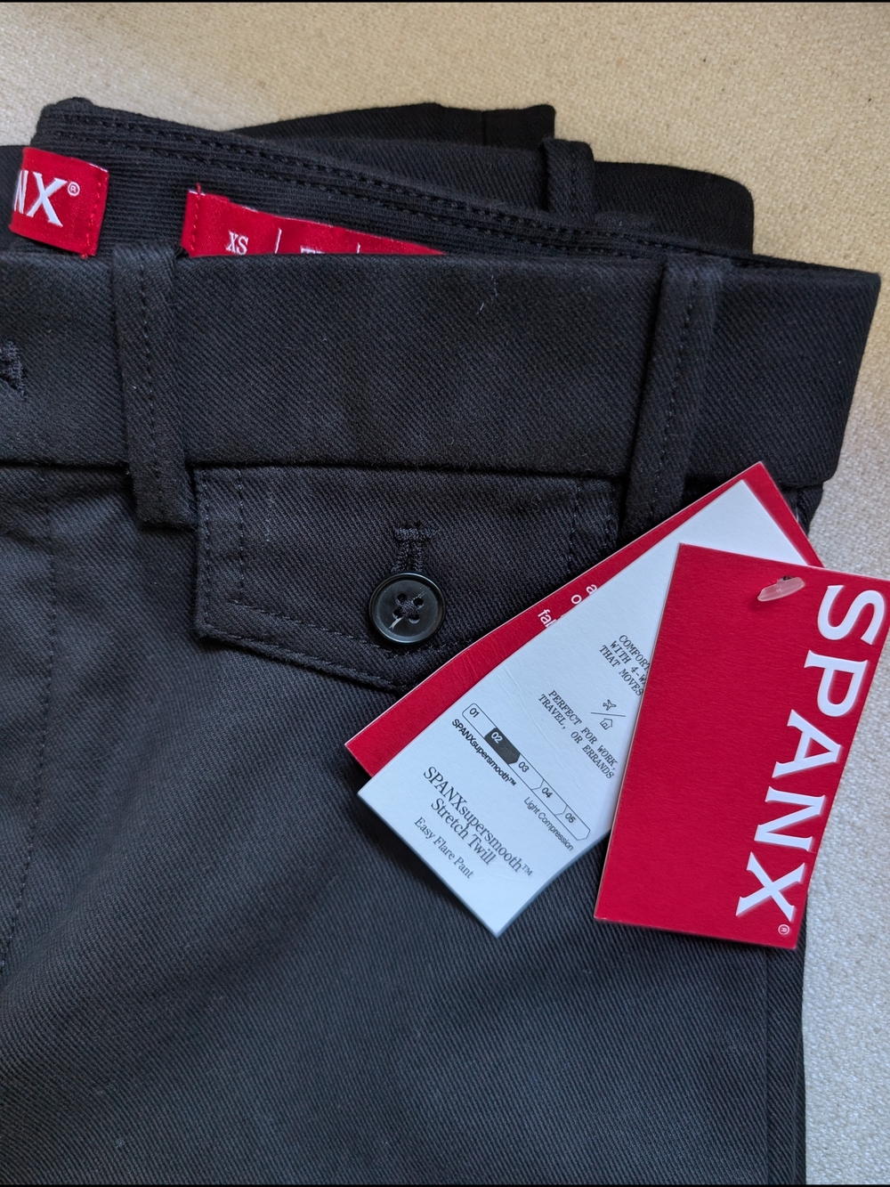 SPANXsupersmooth™ Stretch Twill Easy Flare Pant